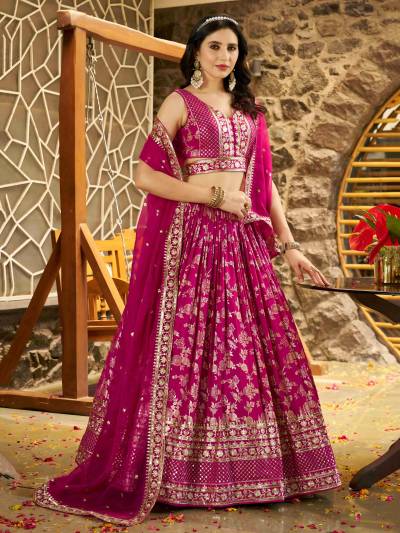 7100 RANI BY ZEEL DESIGNER DOLA SILK LEHENGA CHOLI WHOLESALER IN INDIA